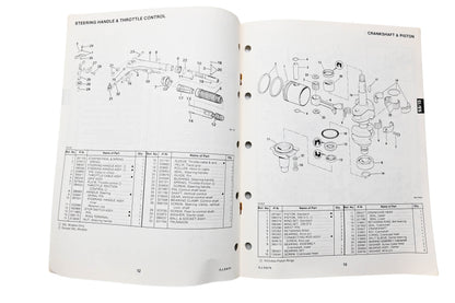 OMC 397316 Parts Catalog 9.9/15 Models