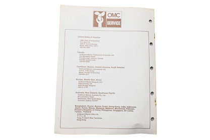 OMC 397316 Parts Catalog 9.9/15 Models