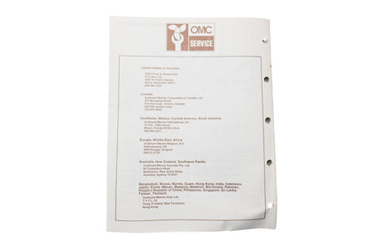 OMC 397335 Parts Catalog 3.6 Models