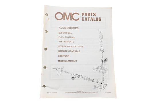 OMC 174379 Parts Catalog Accessories
