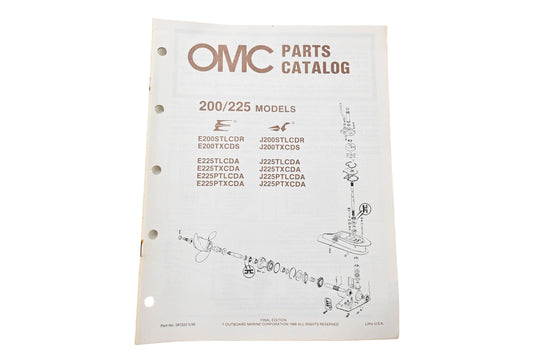 OMC 397333 Parts Catalog 200/225 Models