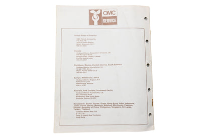 OMC 397326 Parts Catalog 70 Models