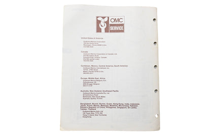 OMC 393582 Parts Catalog 35 Models