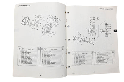 OMC 393583 Parts Catalog 40 Models