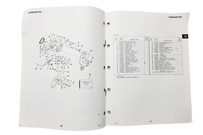 OMC 393581 Parts Catalog 25 Models