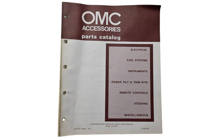 OMC 174028 Parts Catalog Accessories