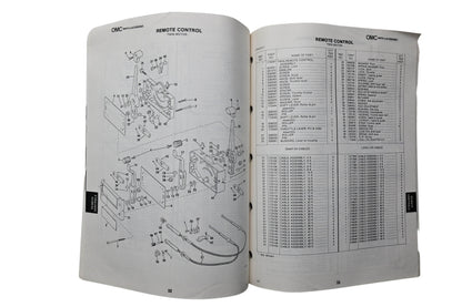 OMC 174028 Parts Catalog Accessories