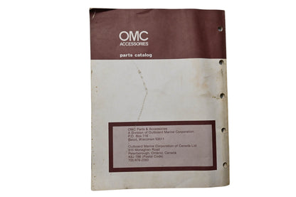 OMC 174028 Parts Catalog Accessories