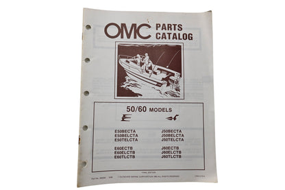 OMC 393584 Parts Catalog 50/60 Models
