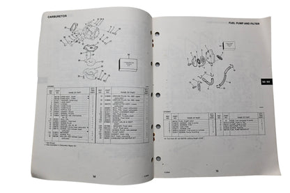 OMC 393584 Parts Catalog 50/60 Models