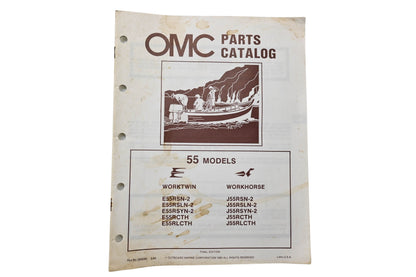 OMC 393585 Parts Catalog 55 Models