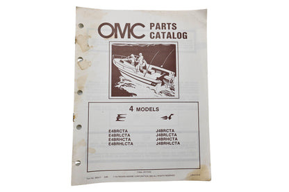 OMC 393577 Parts Catalog 4 Models
