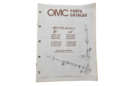 OMC 397327 Parts Catalog 90/110 Models