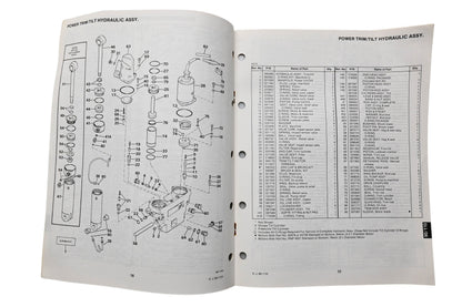 OMC 397327 Parts Catalog 90/110 Models
