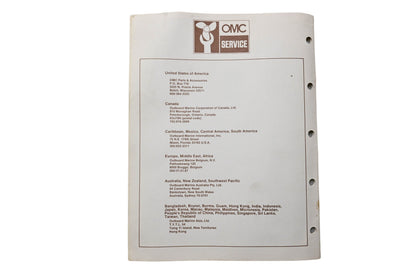 OMC 397327 Parts Catalog 90/110 Models