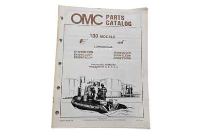 OMC 397328 Parts Catalog 100 Models 1986