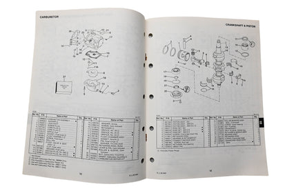 OMC 397324 Parts Catalog 65 Models 1986