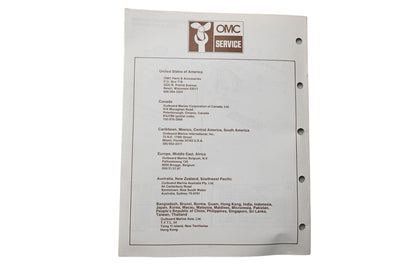 OMC 397324 Parts Catalog 65 Models 1986