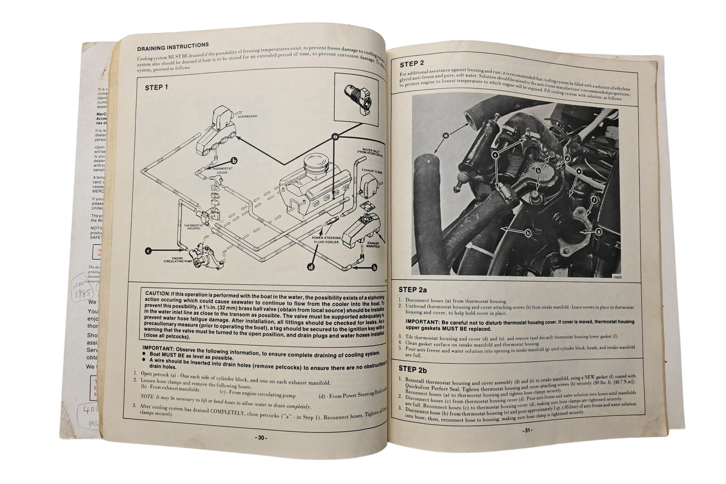 Mercruiser 90-42239 Operation & Maintenance Manual Model 260R
