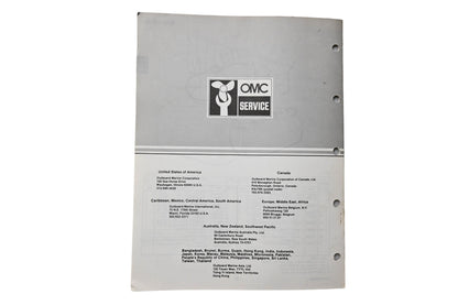 OMC 394647 Parts Catalog 4/4.5/5/6/8 Models 1983