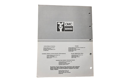 OMC 394649 Parts Catalog 9.9/15 Models 1983