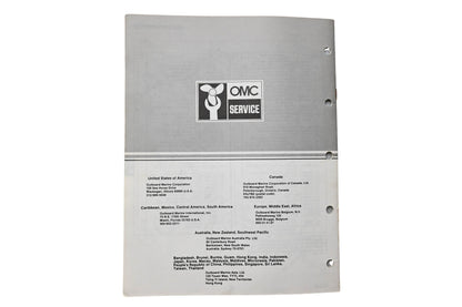 OMC 394651 Parts Catalog 30/35 Models 1983
