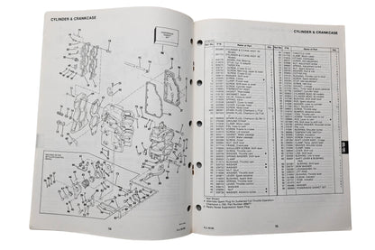 OMC 394652 Parts Catalog 50-60 Models 1983
