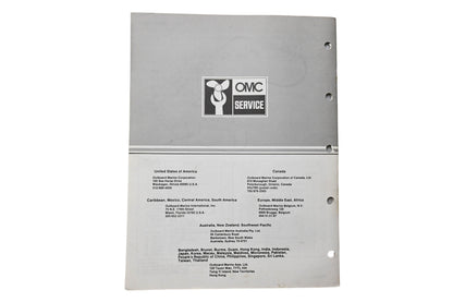 OMC 394652 Parts Catalog 50-60 Models 1983
