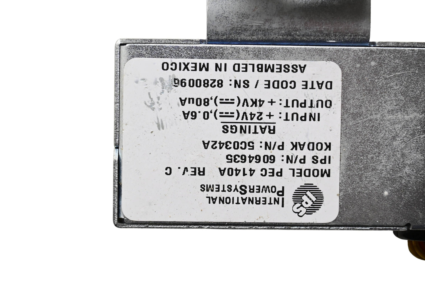 International Power Systems 6064635, PEC 4140A Power Supply 24V Input