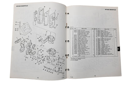 OMC 394665 Parts Catalog 55 Commercial Models 1983