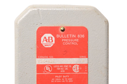 Allen-Bradley 836-A1E Pressure Control Model 836 NOS