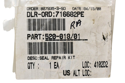 Raymond 520-018/01 Seal Repair Kit NOS