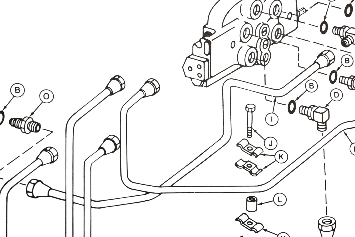 OEM John Deere AR102929 Return Oil Line