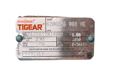 Dodge 6206576 008, Q262B012M140L1, MR94913L1 Tigear Reducer Kit NOS