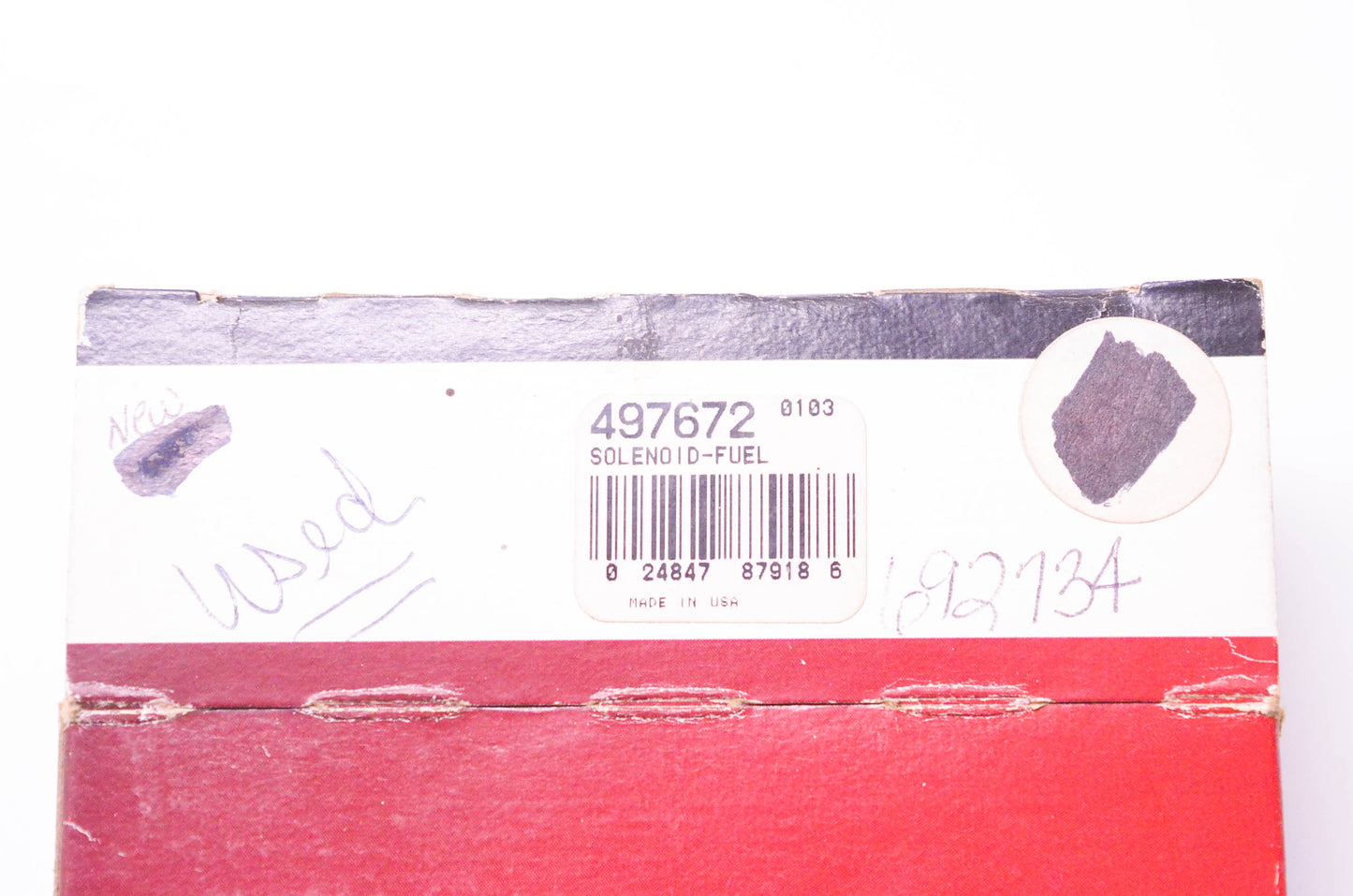 OEM Briggs & Stratton 497672 Fuel Solenoid