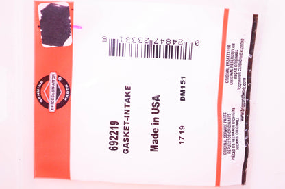 New OEM Briggs & Stratton 692219 Intake Gasket NOS