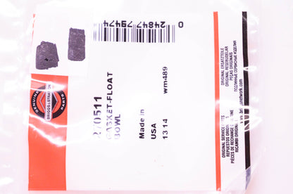 New OEM Briggs & Stratton 270511 Float Bowl Gaskets Qty 2 NOS