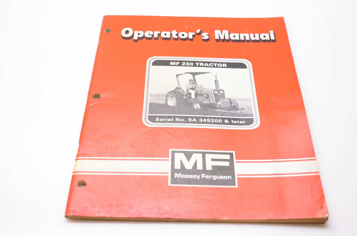 Massey Ferguson 1449 015 M1 Operator's Manual MF 230 Tractor