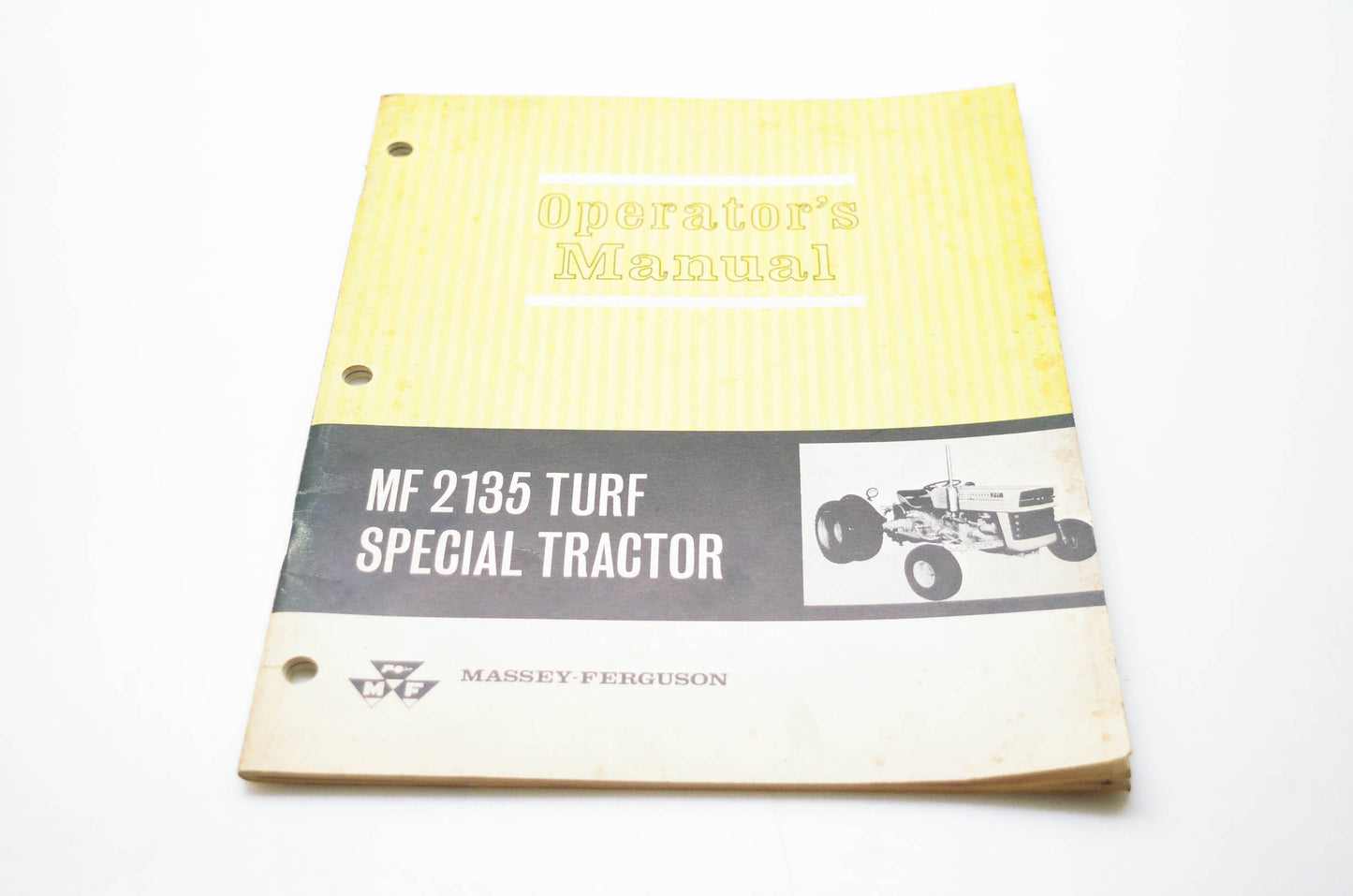Massey Ferguson 690 683 M2 Operator's Manual MF 2135 Turf Special Tractor