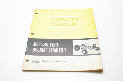 Massey Ferguson 690 683 M2 Operator's Manual MF 2135 Turf Special Tractor