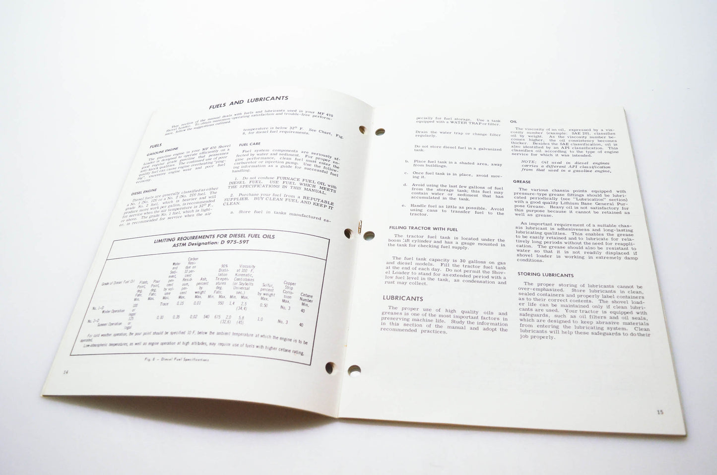 Massey Ferguson 690 674 M2 Operator's Manual MF 470 Shovel Loader