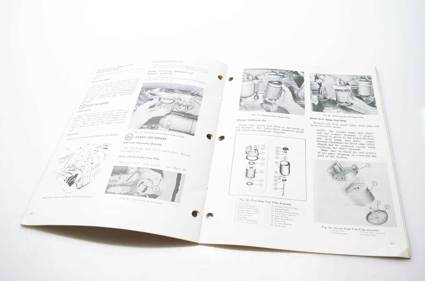 Massey Ferguson 690 466 M1 Operator's Manual 203 & 205 Tractors