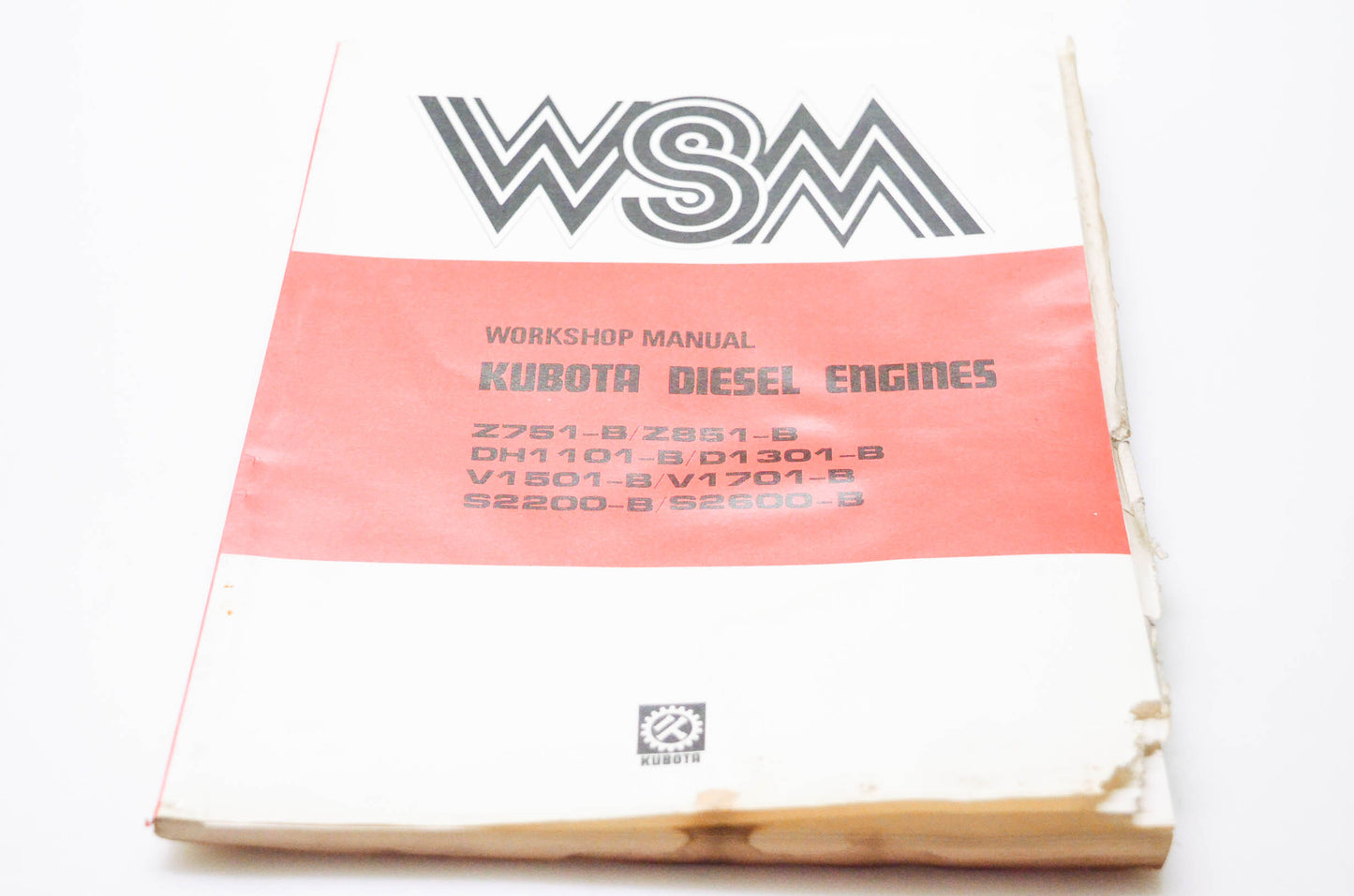 Kubota Ltd. 07909-70070 WSM Workshop Manual Kubota Diesel Engines