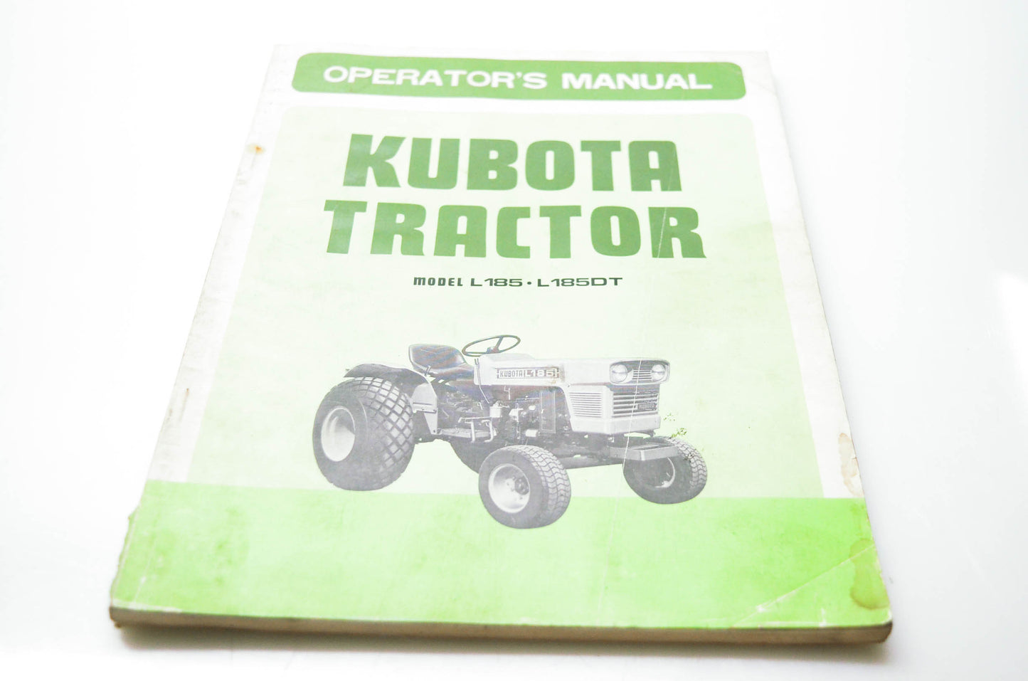 Kubota Ltd. 35110-1971-1 Operator's Manual Kubota Tractor Model L185 L185DT