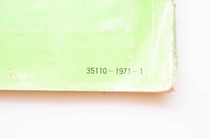 Kubota Ltd. 35110-1971-1 Operator's Manual Kubota Tractor Model L185 L185DT