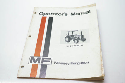Massey Ferguson 1448380M4 Operator's Manual MF 245 Tractor