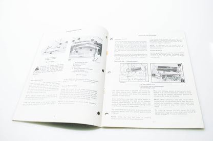 International Harvester Company 1 084 372 R4 International Operator's Manual Rotary Mowers Setting Up Instructions