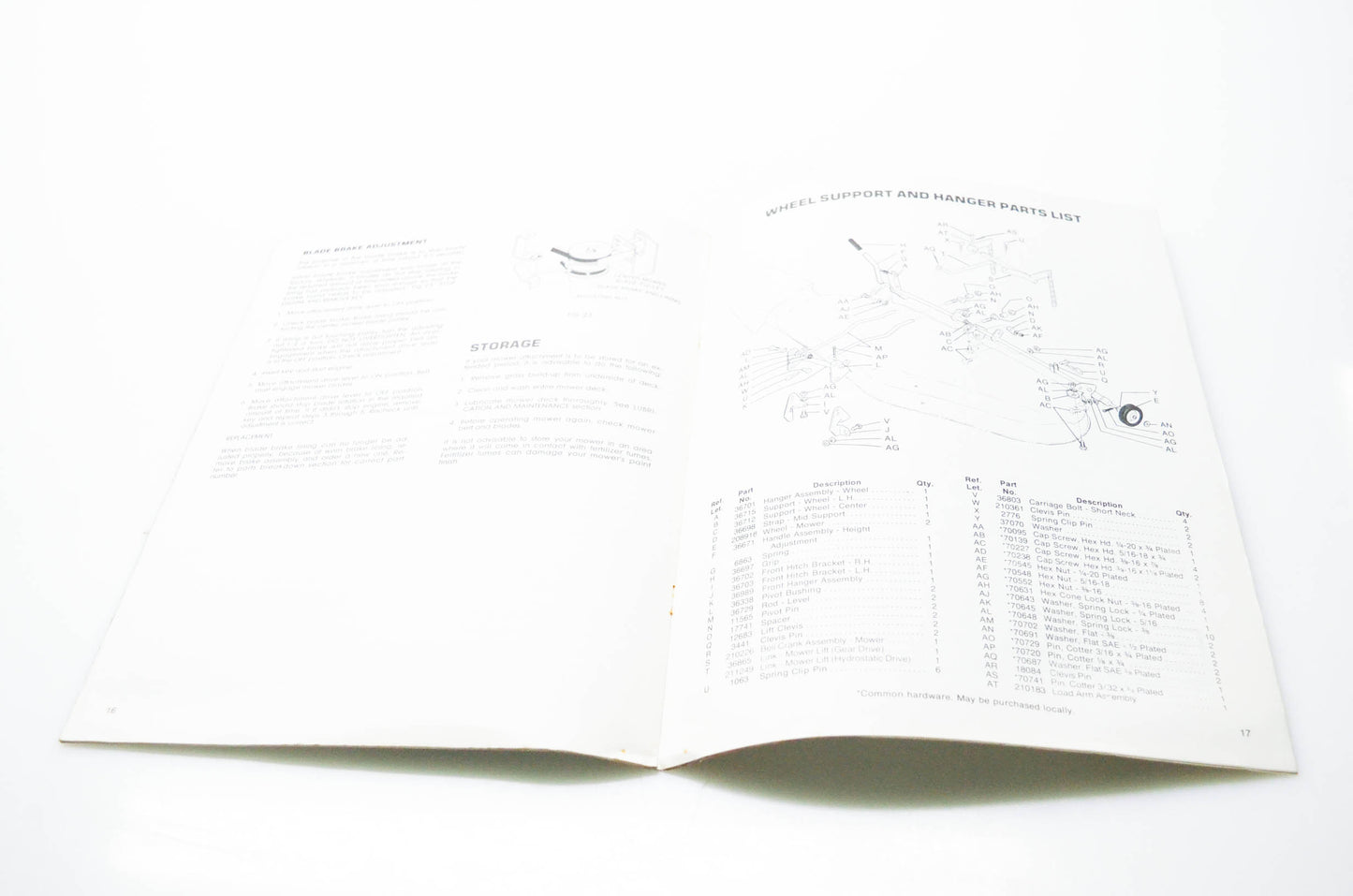 Montgomery Ward 210838 42" Mower Attachment Owner's Manual & Parts List