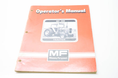 Massey Ferguson 1449016M1 Operator's Manual MF 285 Tractor