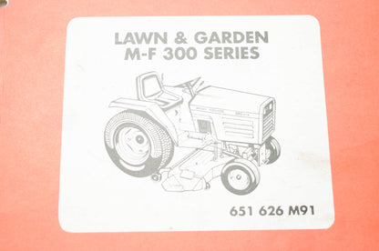 Massey Ferguson 651626M91 Lawn & Garden M-F 300 Series